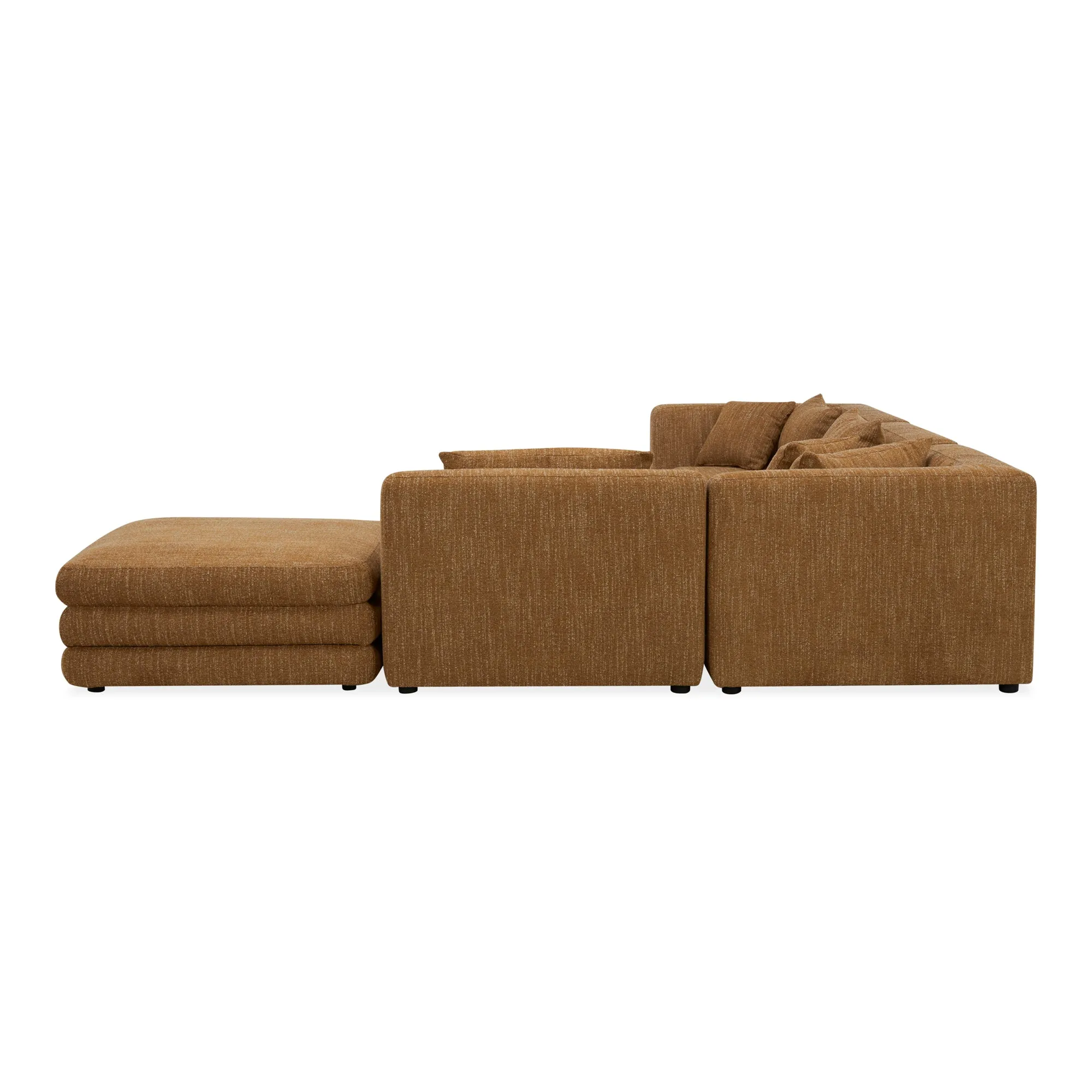 Moe's Home Collection Lowtide Amber Glow Dream Modular Sectional