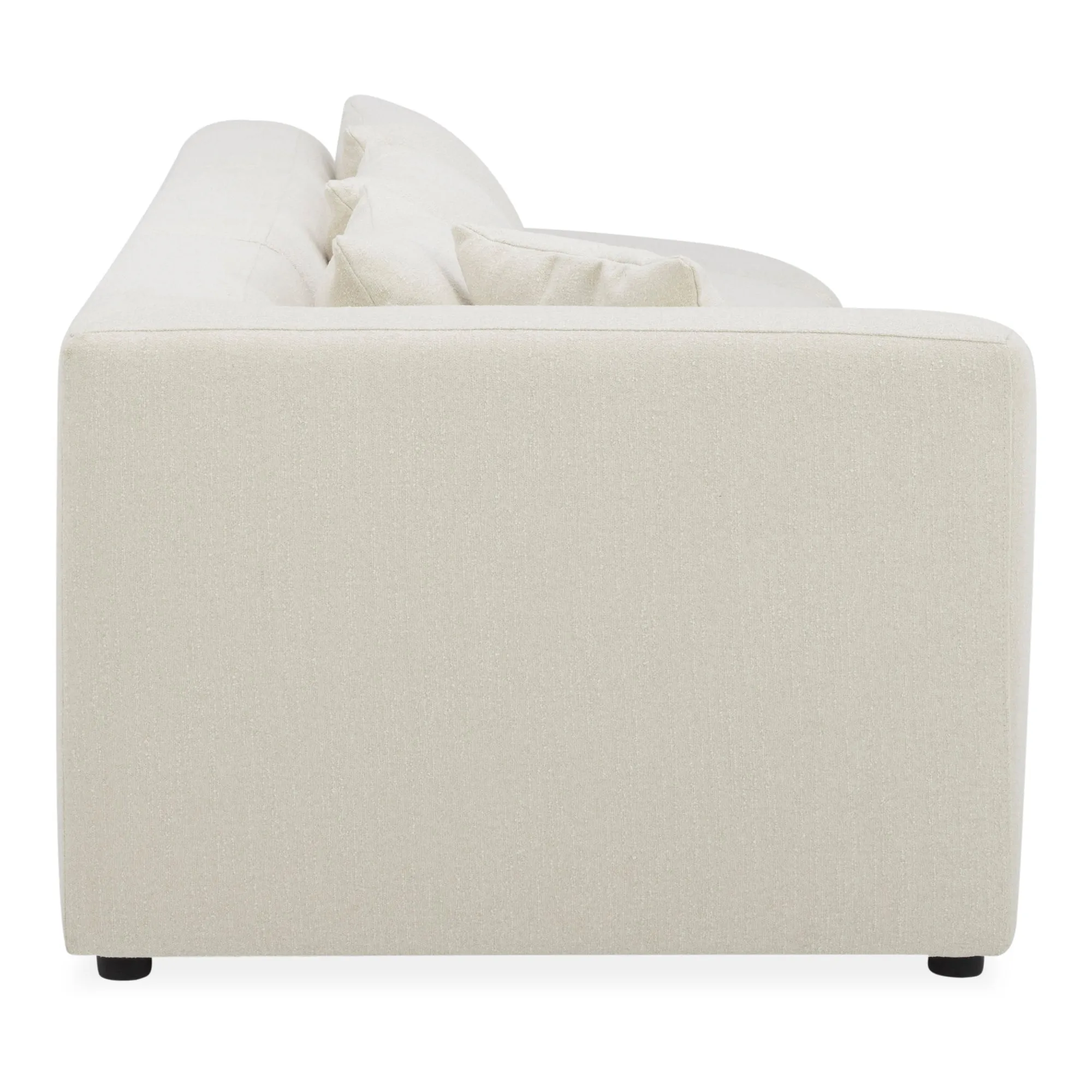 Moe's Home Collection Lowtide Linear Warm White Modular Sectional