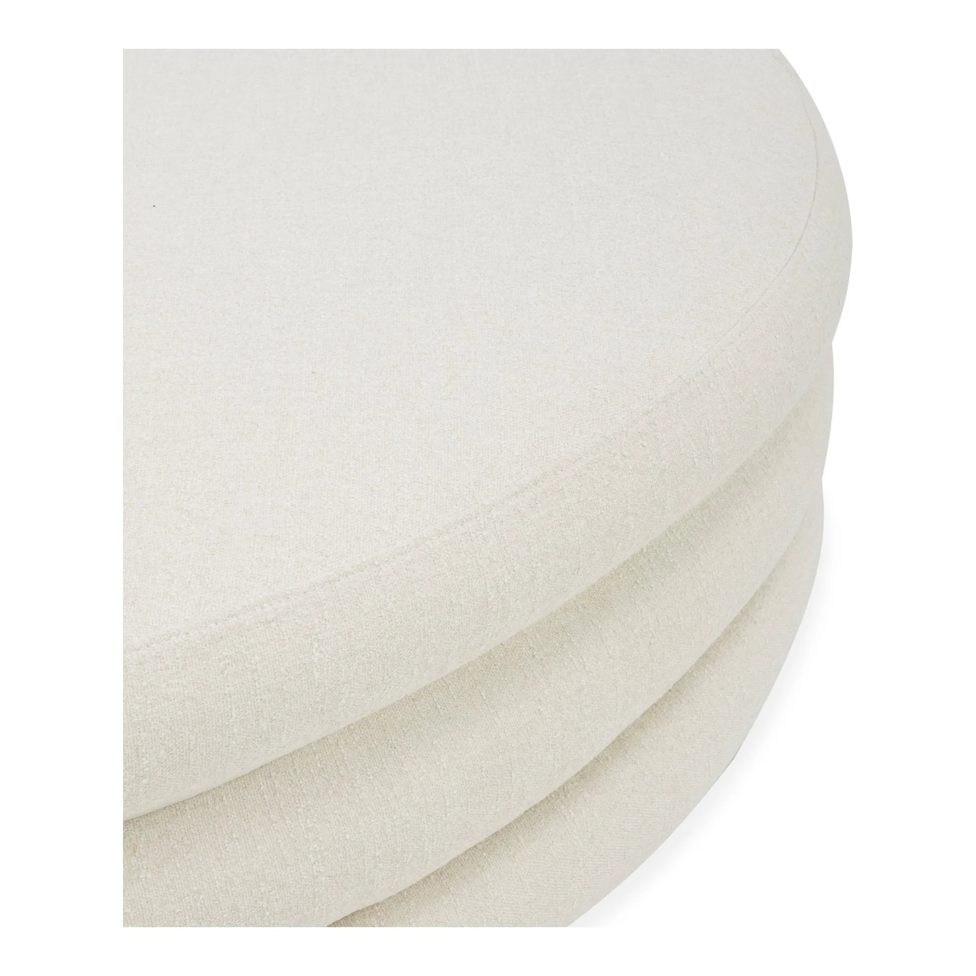 Moe's Home Collection Lowtide Linear Warm White Modular Sectional