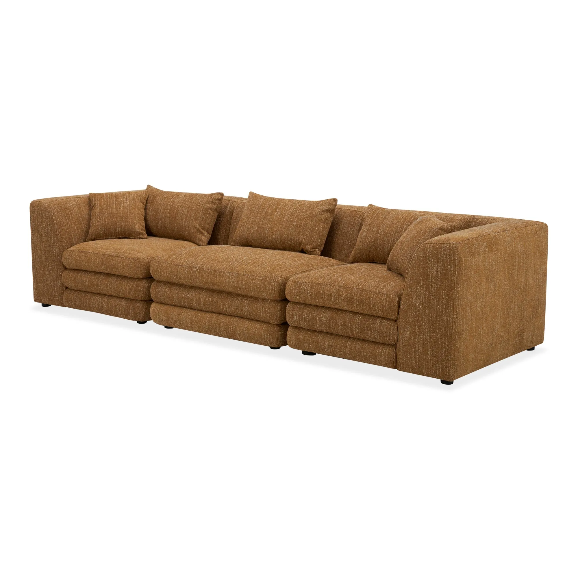 Moe's Home Collection Lowtide Modular Amber Glow Sofa
