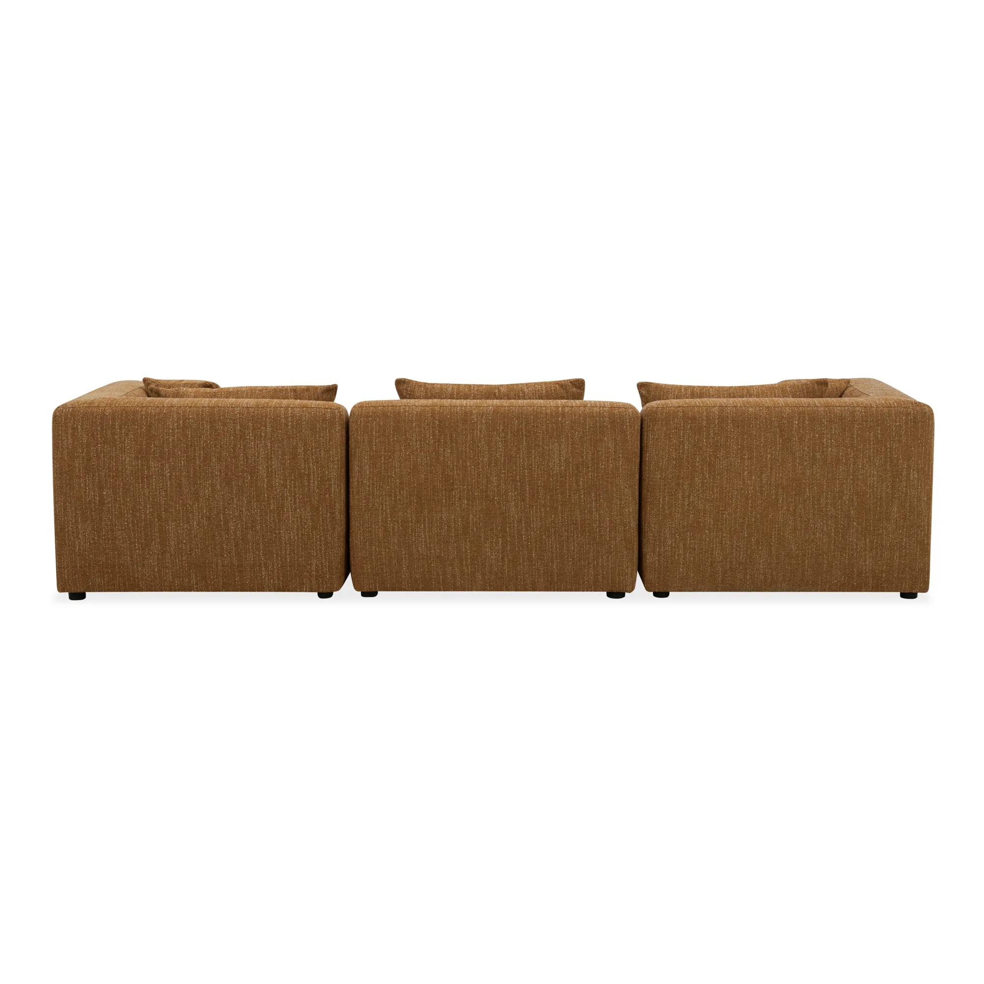 Moe's Home Collection Lowtide Modular Amber Glow Sofa