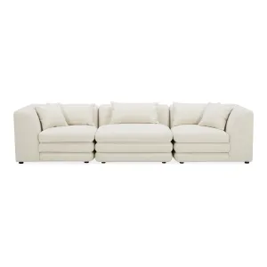 Moe's Home Collection Lowtide Modular Warm White Sofa
