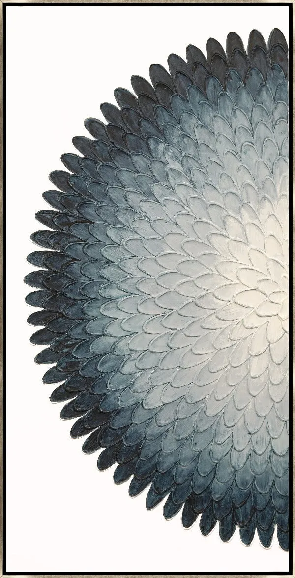 Mono Indigo I & II - Hand Painting