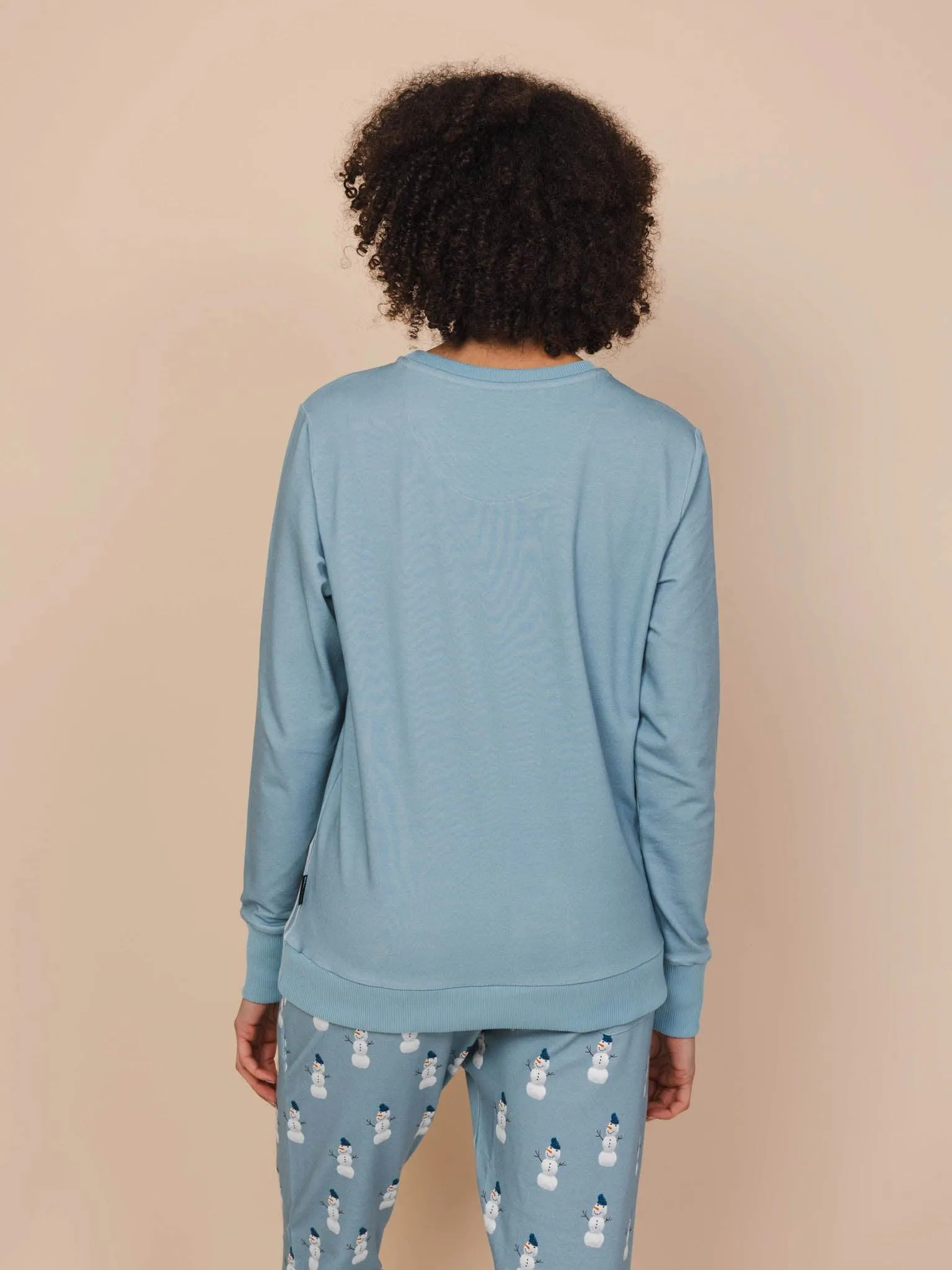 Mr. Snowman Sweater en Broek set Dames