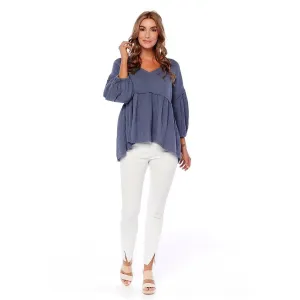 Mud Pie Stonewash Coraline Top
