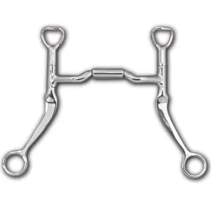 Myler Flat Shank with Low Port Barrel MB 06, Size 5"