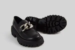 Nadine Black Loafer