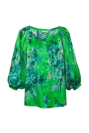 Napa Eloise Summer Top Apple Green