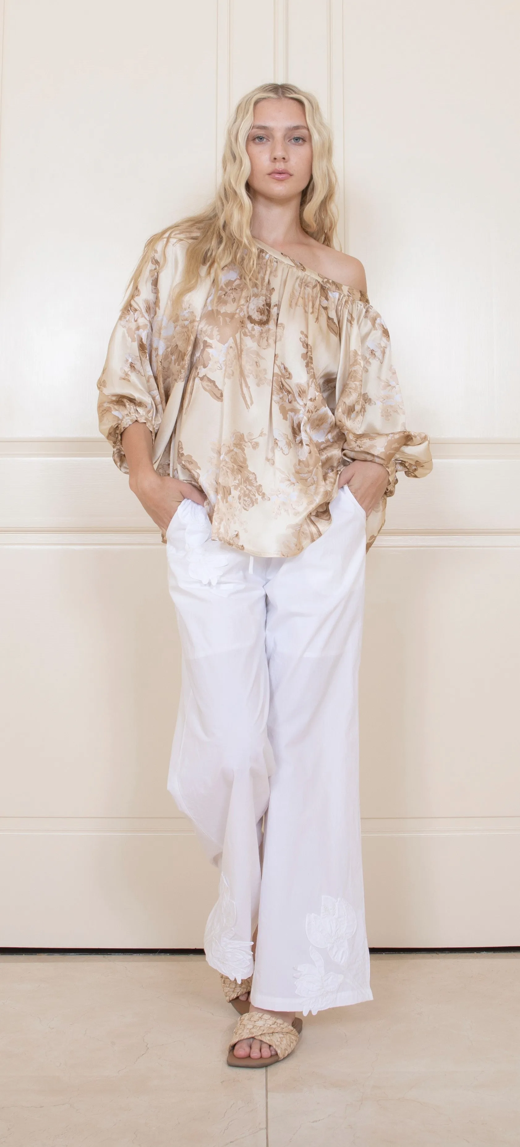 Napa Eloise Summer Top Raffia
