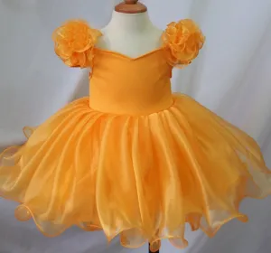 Natural Infant/toddler/children Girl's Pageant Dress/clothing for birthday1-5T EB053F