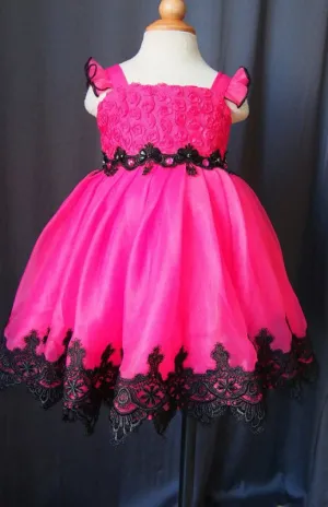 Natural Infant/toddler/kids/baby/children Girl's Pageant/prom Dress/clothing 1-4T G126-1