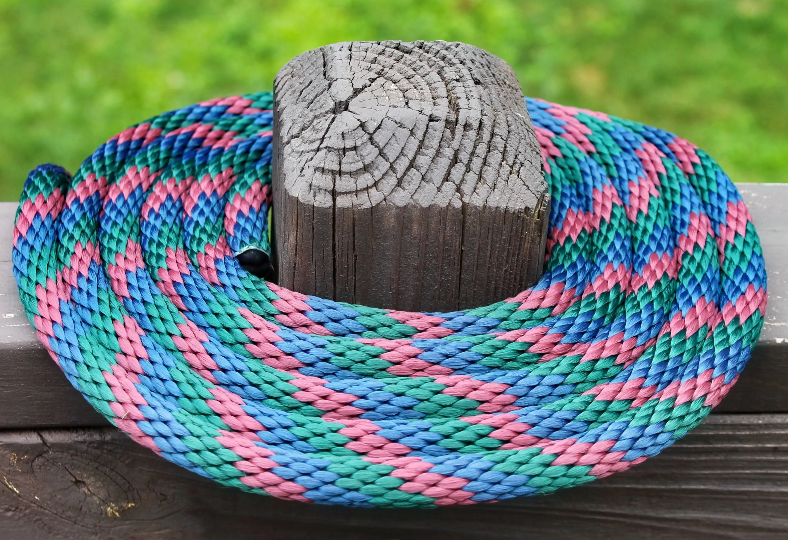 Navy, Burgundy, Hunter Green Solid Braided Multifilament Polypropylene Rope