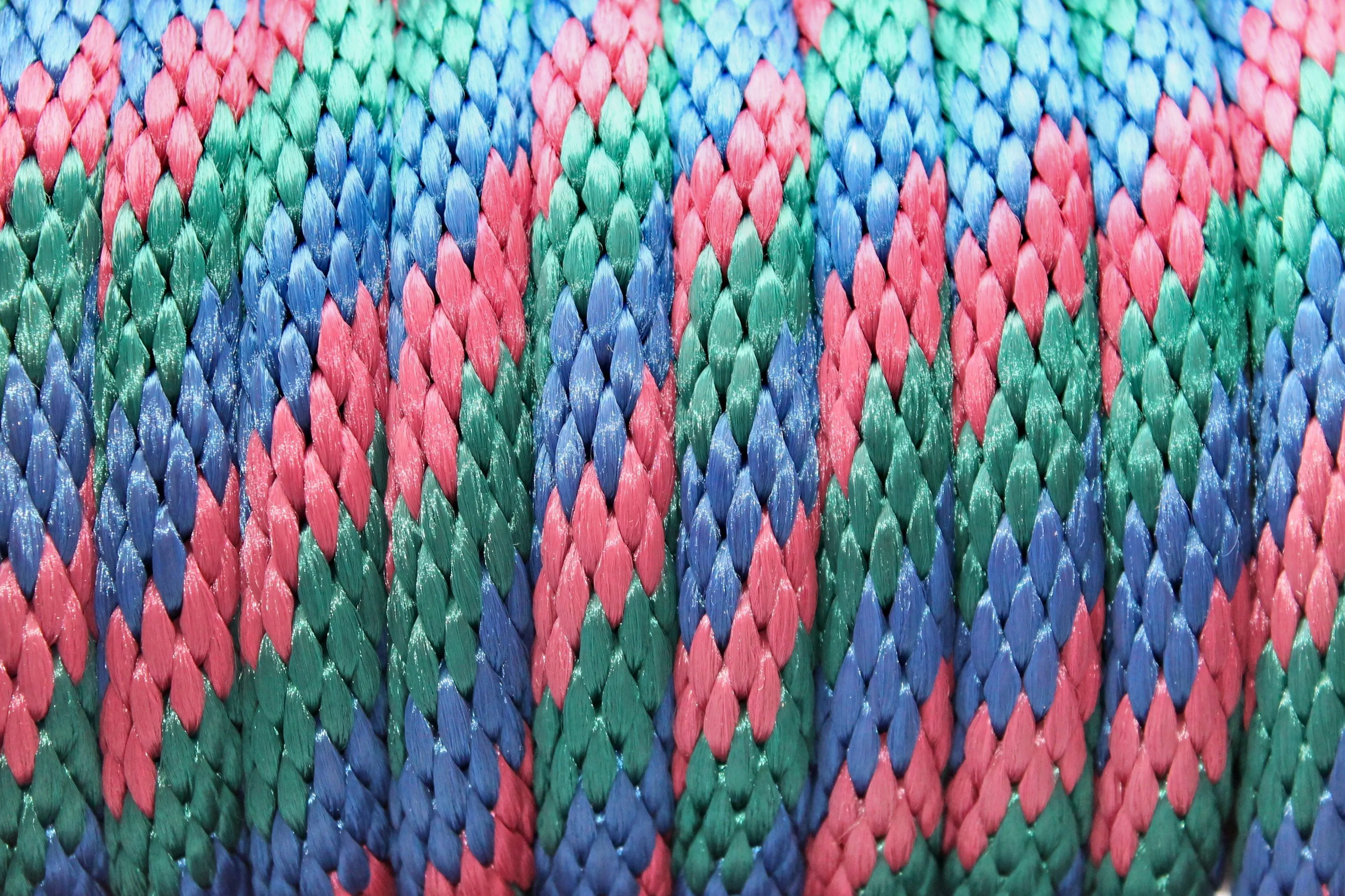 Navy, Burgundy, Hunter Green Solid Braided Multifilament Polypropylene Rope