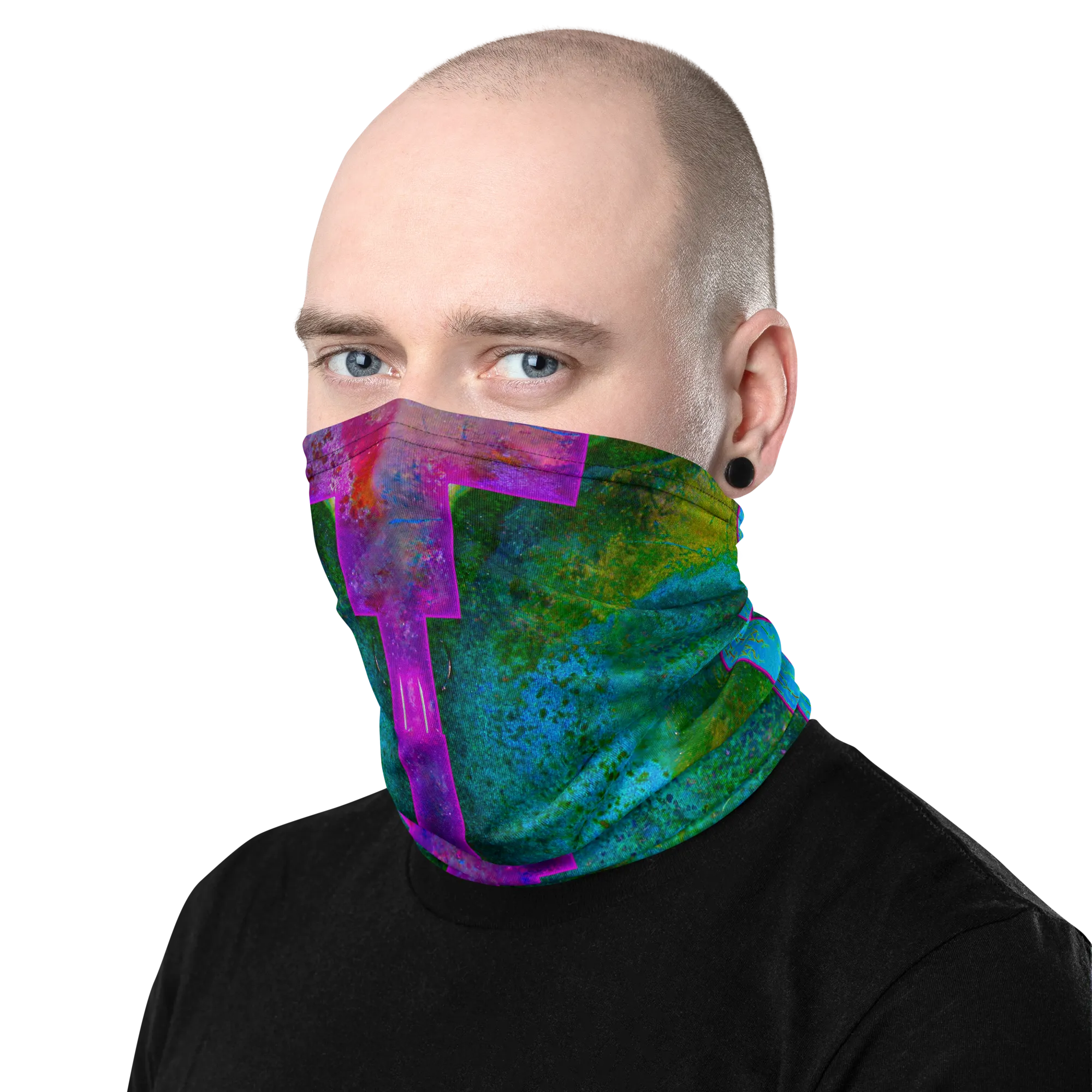 Neck Gaiter (Unisex)(Chain Collection) RJSTH@Fabric#11 RJSTHs2020 RJS