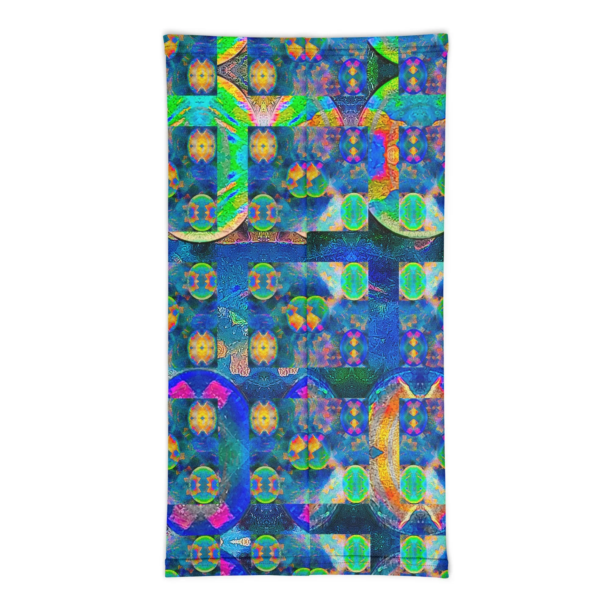 Neck Gaiter (Unisex)(Opal Skies Cantus Primus) RJSTH@RJSTHW2024 RJS