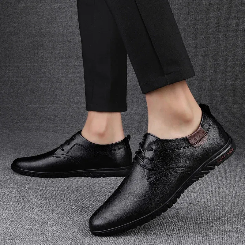 Neue Herren Lederschuhe Fashion Brand Klassische Herrenschuhe
