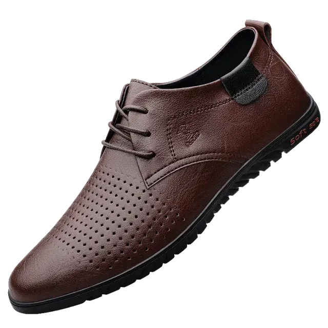 Neue Herren Lederschuhe Fashion Brand Klassische Herrenschuhe