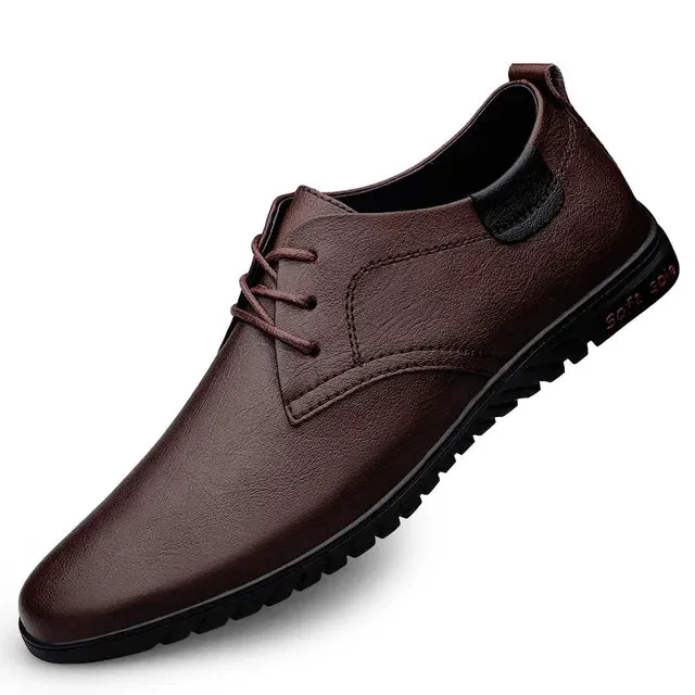 Neue Herren Lederschuhe Fashion Brand Klassische Herrenschuhe