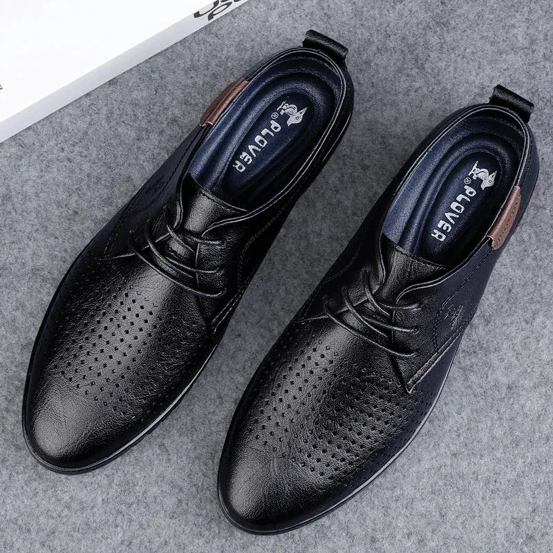 Neue Herren Lederschuhe Fashion Brand Klassische Herrenschuhe