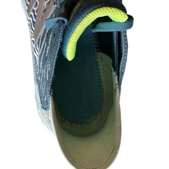 New Balance Fresh Foam 1080v10 Womens Blue Running Shoes Teal/Lime Green Sz 10​​