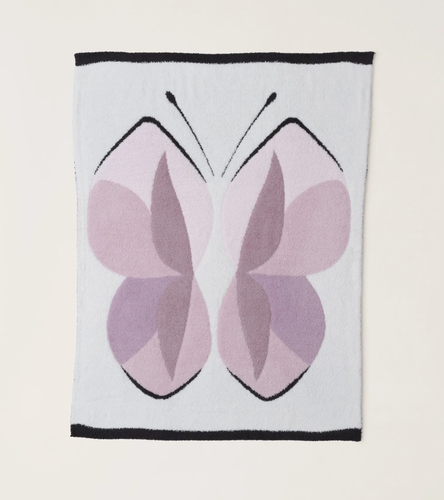 NEW Barefoot Dreams CozyChic® Abstract Butterfly Stroller Blanket