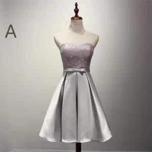 New Design Lovely Junior Cheap One Shoulder Sweetheart Scoop Homecoming Dress,  PD0412