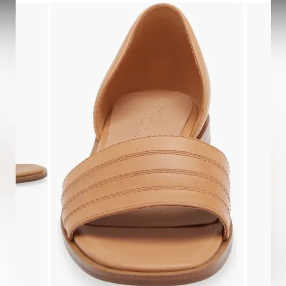 NEW! Madewell Brindle d'Orsay Flat  in tan color size 5