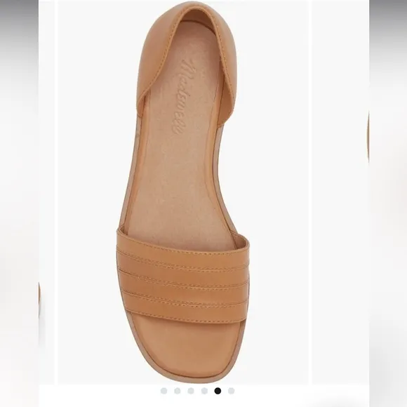 NEW! Madewell Brindle d'Orsay Flat  in tan color size 5