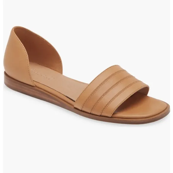 NEW! Madewell Brindle d'Orsay Flat  in tan color size 5