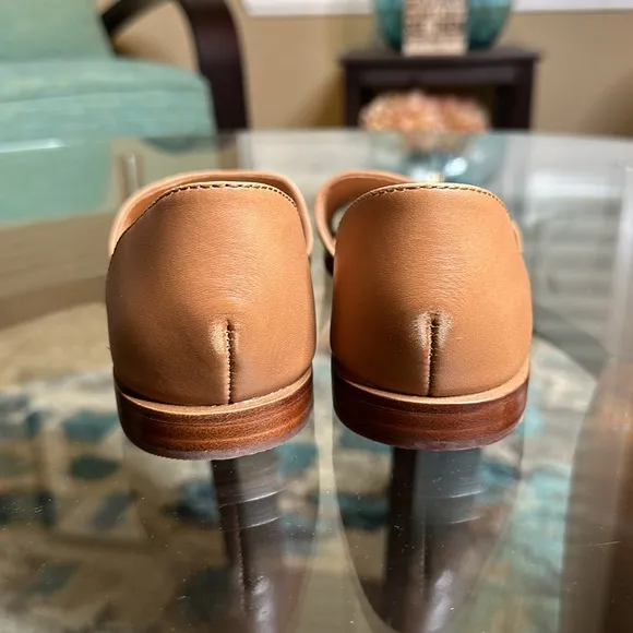 NEW! Madewell Brindle d'Orsay Flat  in tan color size 5