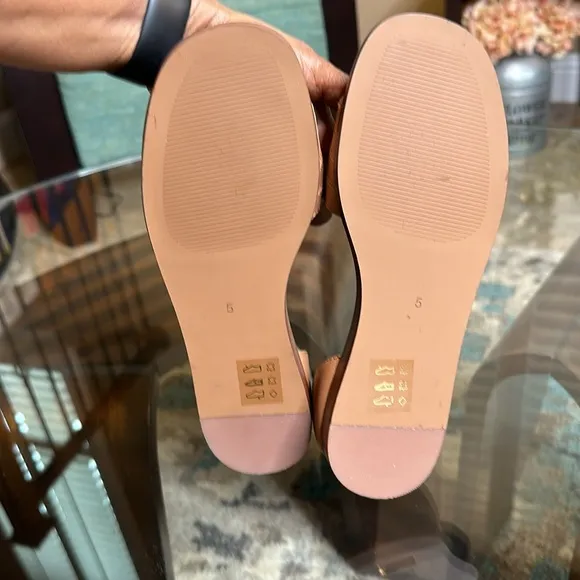 NEW! Madewell Brindle d'Orsay Flat  in tan color size 5
