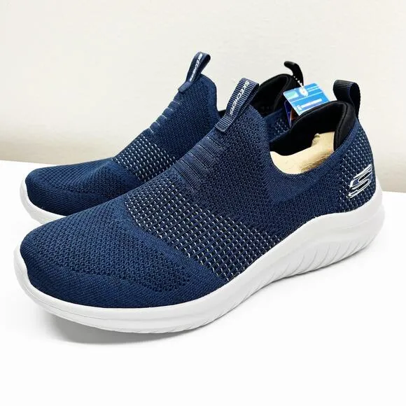 NEW Men's Skechers Ultra Flex 2.0 Navy Blue Shoes Size 7