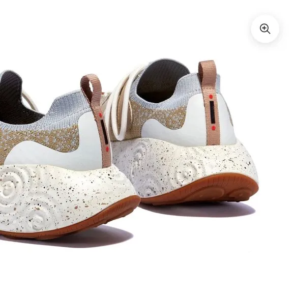 NEW NIB UIN Shoes Footwear Women's Size 7 Brava Galaxy Grey Beige Sneakers $235