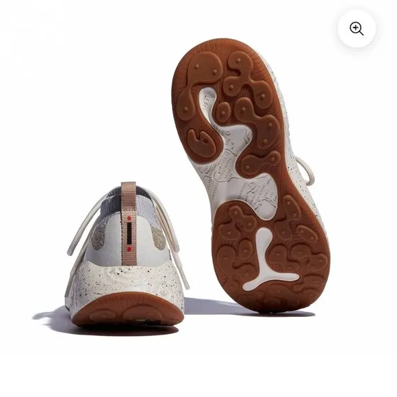 NEW NIB UIN Shoes Footwear Women's Size 7 Brava Galaxy Grey Beige Sneakers $235