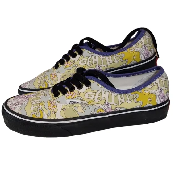 New Vans Custom Made Astrology Horoscope Gemini Womans 8 Mens 6.5