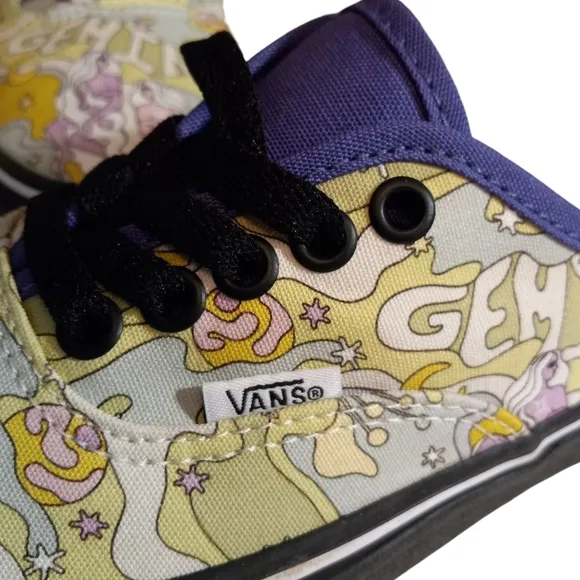 New Vans Custom Made Astrology Horoscope Gemini Womans 8 Mens 6.5