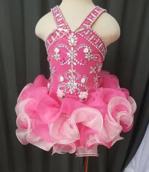 Newborn/Infant/toddler/baby/children/kids Girl's Pageant Dress