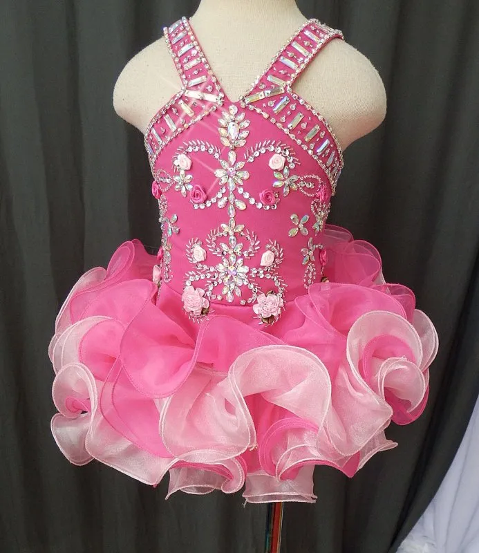 Newborn/Infant/toddler/baby/children/kids Girl's Pageant Dress