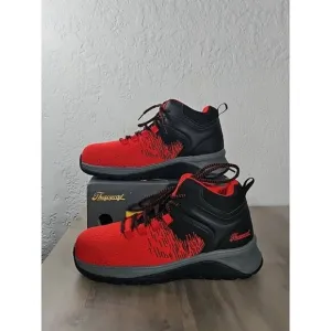 NIB Thorogood Men's Red Safety Shoes Boots Size 8 (809-5200)