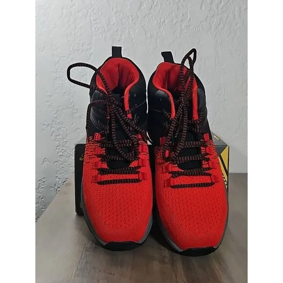 NIB Thorogood Men's Red Safety Shoes Boots Size 8 (809-5200)