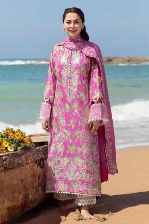 NIHAN (ZL23-08 B) | Zaha Lawn Collection 2023 | Embroidered Unstitched Lawn Suits