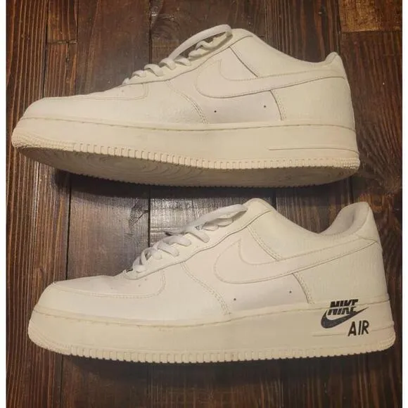 Nike Air Force 1 Low Sail Black (AJ7280-102) Size 12.5
