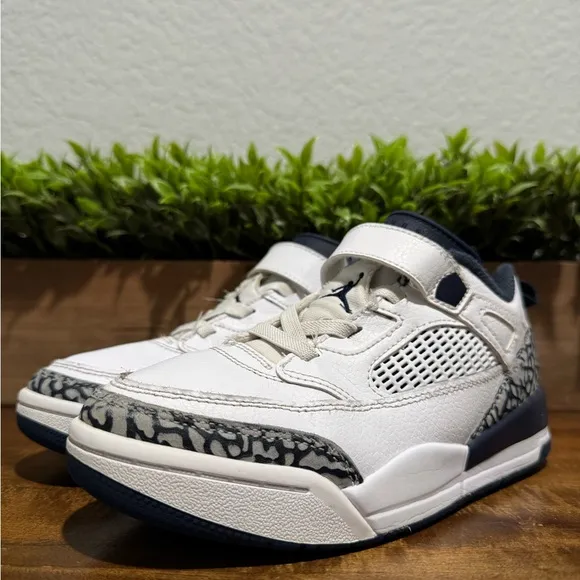 Nike Air Jordan Jordan Spizike Low PS 'Obsidian' FQ3951-104 Boy’s Size 1Y