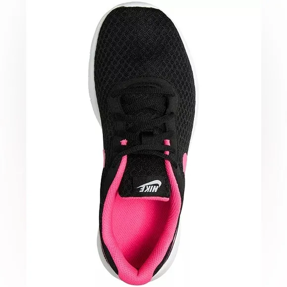 NIKE Big Girls' Tanjun Casual Sneakers | PINK/BLACK | NEW/ NEW in BOX!! 🖤💗👟