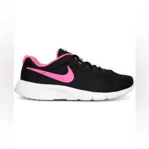 NIKE Big Girls' Tanjun Casual Sneakers | PINK/BLACK | NEW/ NEW in BOX!! 🖤💗👟