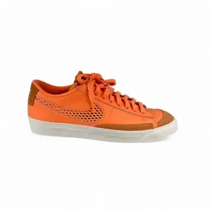 Nike Blazer Low '77 Vintage By You DO7395 001 Men 9 Neon Orange Court Shoes NWOB