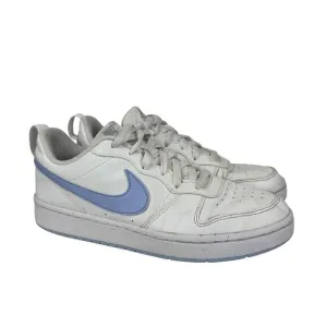 Nike Court Borough Low Recraft Summit White Cobalt Bliss Shoes Youth 6.5Y