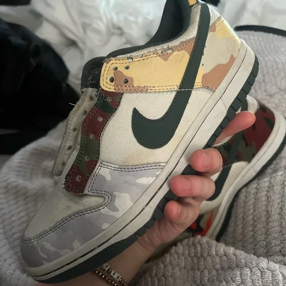 Nike Dunk Low SE Sail Multi-Camo