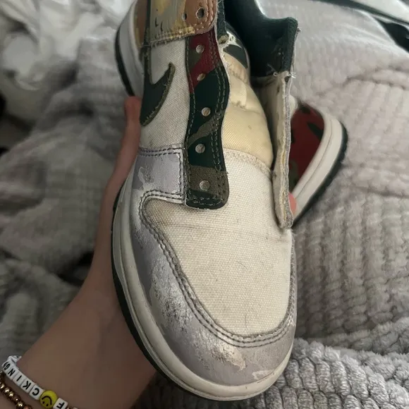 Nike Dunk Low SE Sail Multi-Camo