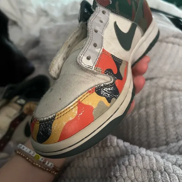 Nike Dunk Low SE Sail Multi-Camo